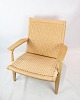 Armstol - Model CH25 - Lyst Egetræ - Papirflet - Hans J. Wegner - Carl Hansen & Søn