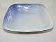 Seaugull with gold edgeSquare bowl 22 cm.