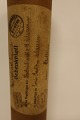 For the collector:"GEDENKBLATT"A tube/box made of cardboard/carton for posting a "Gedenkblatt" which is a page of Testimony