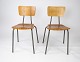 Sæt Af To Stole - Teak - Dansk Design - 1970