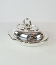 Lidded dish of hallmarked silver.5000m2 showroom.