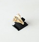 Ring af 14 karat guld stemplet HS.