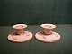 Frijsenborg Danish porcelain, pair of candlesticks No 3335