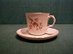 Frijsenborg Danish porcelain, settings espresso cups of 2 items No 1546