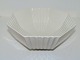 Royal Copenhagen blanc de chineAngular bowl from 1964