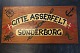 Skibsskilt / Skibsnavn Skiltet  er lavet i træL: 81cmB: 40cm:Tykkelse: 2cm