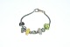 Elegant Silver Bracelet with CharmsSOLD
