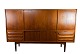 Stort skab eller skænk i teak af dansk design fra 1960erne. 5000m2 udstilling.