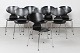 Arne Jacobsen8 Myrestole 3101m/sort lak