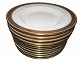 Dekoration 607Lille dyb tallerken 21,8 cm.