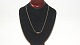 Elegant Anchor Facet Necklace new 14 ct GoldLength 70 cm