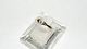 Diamond ladies ring in 14 carat red / white goldSize 57