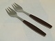Georg Jensen Brun StrataFrokostgaffel 17,1 cm.
