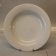 604 Dyb tallerken 23 cn,  Hvid Royal Copenhagen Alev Siesbye