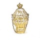 A partly gilt silver vinaigrette by Arved Hansen, Copenhagen, 1782. H: 7,9cm. W: 34,1gr