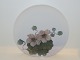 Bing & GrøndahlPlate med blomster signeret KK  fra 1899-1902
