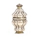 Hovedvandsæg af delvist forgyldt sølv. Heinrich Breundle, Aabenraa, 1776-92. H: 7,2cm. V: 34,5gr