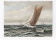 Marine maleri på lærred signeret Ernlund fra omkring 1920erne.5000m2 udstilling.