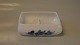 Blue Flower Braided, small bowl with divider / cigar ashtray.Deco. No. 10/8150.