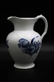 Rare Royal Copenhagen Blue Flower Braided milk jug.H: 22.5cm. RC#10/3247. 1.sort. from 1923-28.