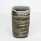 Keramik vase med grå glasur af Palshus.5000m2 udstilling.
