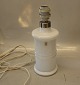 Apoteker hvid opal borlampe.24.5 cm + fatningHolmegaard