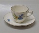 108 b Mocha cup and saucer 5.5 cm 0.75 dl	 Njal B&G Springflower innerware