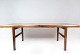Sofabord i palisander med blå klinker af Dansk design fremstillet af Arrebo Møbler i 1960erne.