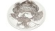 Bjørn Wiinblad (#Winblad) Oval platte / FadDek. nr. #3071 - #461 Donna Elvira