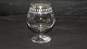 Cognacglas #Kongeå Glas.Højde 8,5 cm