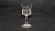 Snapseglas Offenbach Krystalglas.Height 9.5 cm