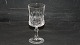 Hvidvinsglas Offenbach Krystalglas.Højde 13,3 cm