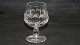 Cognac glass Offenbach Crystal glass.Height 9.7 cm