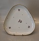 040 Triangular cake dish 24 cm (354) B&G Roselil  Porcelain