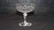 Champagne bowl Christiansborg crystal glass Holmegård.