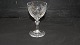 Red wine glass  Jægersborg Glas from Holmegaard.Height 13.9 cm