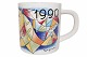 Royal CopenhagenStort årskrus 1990