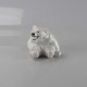 RC248Siddende isbjørnPorcelæn