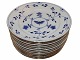 Sommerfugl Kipling med guldkantFrokosttallerken 21,5 cm.