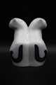 Bing & Grondahl porcelain figure of 2 cats, design Annegrethe Jørgensen. H:16,5cm.