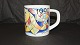 Royal Copenhagen Faience, Years Mug LargeYear 1990Height 11.5 cm.Dec. No. 3135