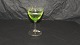 Hvidvinsglas grøn #Ejby Glas fra Holmegaard.SOLGT