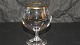 Cognac glass with Gold edge WideSOLD