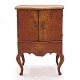 A mid 18th century small Rococo cabinet. Sweden circa 1760. H: 86cm. W. 63cm. D: 43cm