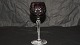Rømerglas Port wine glass aubergine-colored and burgundy-colored # 2Height 13.2 cmeggplant 1burgundy 1SOLD