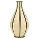 Large stoneware vase by Kæhler, Denmark. Signed. H: 55cm