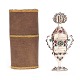 Danish 19th century silver vinaigrette. Reimer Diedrich Dethlefsen, Sonderburg, circa 1820. H: 15cm. W: 100gr