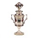 Danish partly gilt silver vinaigrette by Jens Jensen, Sonderburg, 1831-70. H: 12cm. W: 69gr