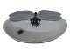 Royal Copenhagen Rare Art Nouveau dish with spider and dragonfly