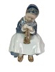 Kgl. porcelænsfigur, Amagerpige, nr.: 1314.